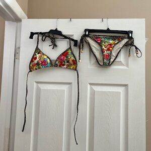 OndadeMar String Bikini and Cover Up Size S